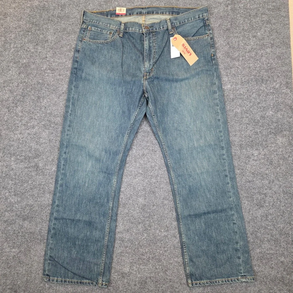 Levis 559 Relaxed Straight Jeans Mens 40x32 Blue Medium Wash Denim NWT